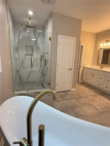 Furnished interior view inside a new home in , Marietta (Image 7). Furnished interior view inside a new home in , Marietta (Image 7).