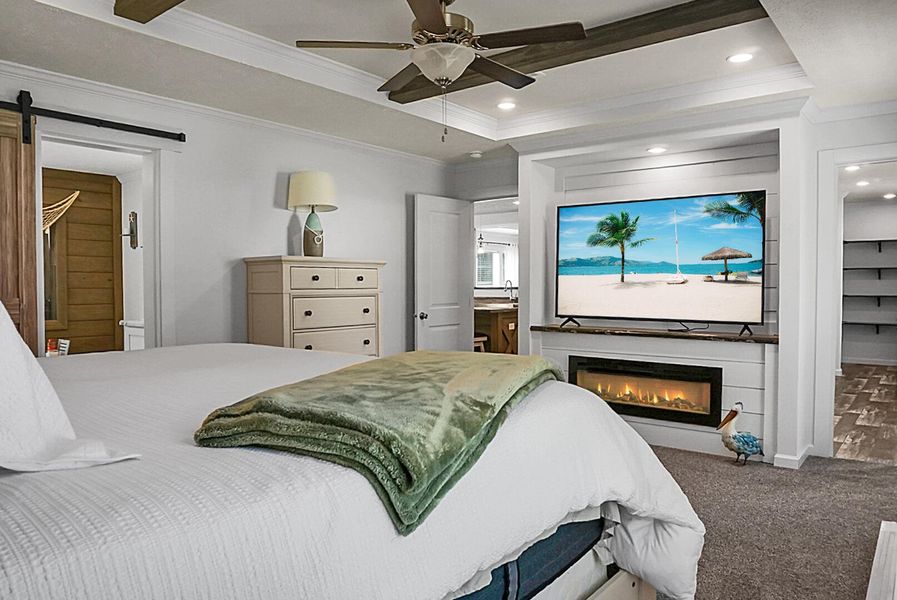 Furnished interior view inside a new home in , Bonneau (Image 43).