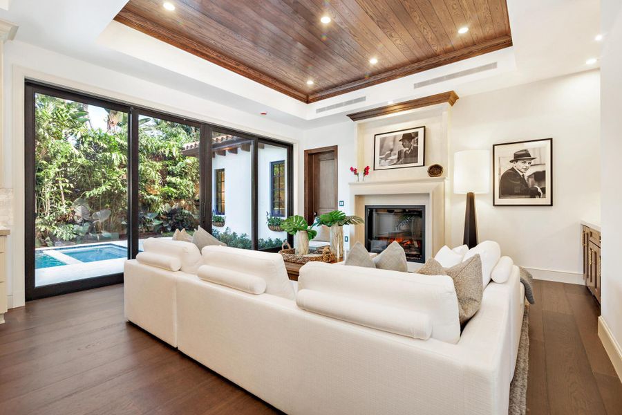 Furnished interior view inside a new home in , West Palm Beach (Image 49).