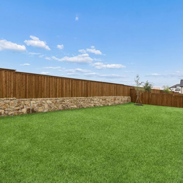 Exterior details and patio area of a home in Mosaic – 70′ Lots, Celina (Image 32).