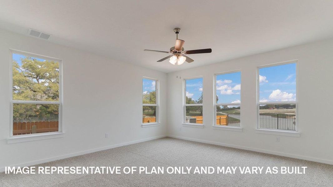 Spacious, unfurnished interior of a new home in Rosenbusch Ranch, Leander (Image 12). Spacious, unfurnished interior of a new home in Rosenbusch Ranch, Leander (Image 12).