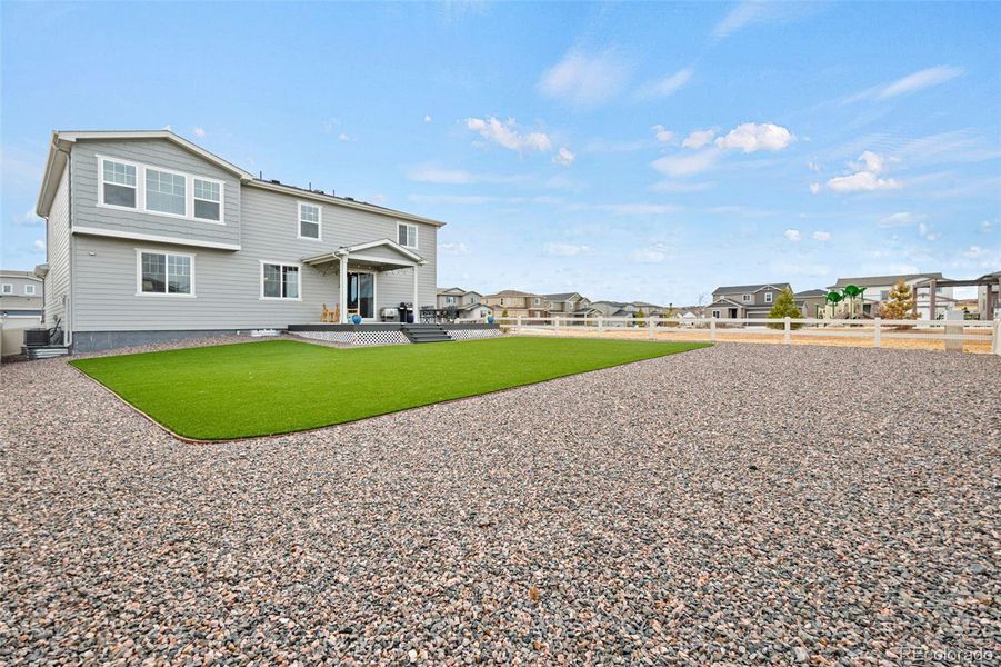 Exterior details and patio area of a home in , Parker (Image 3).
