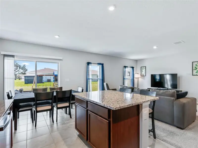 Furnished interior view inside a new home in , Sumterville (Image 33).