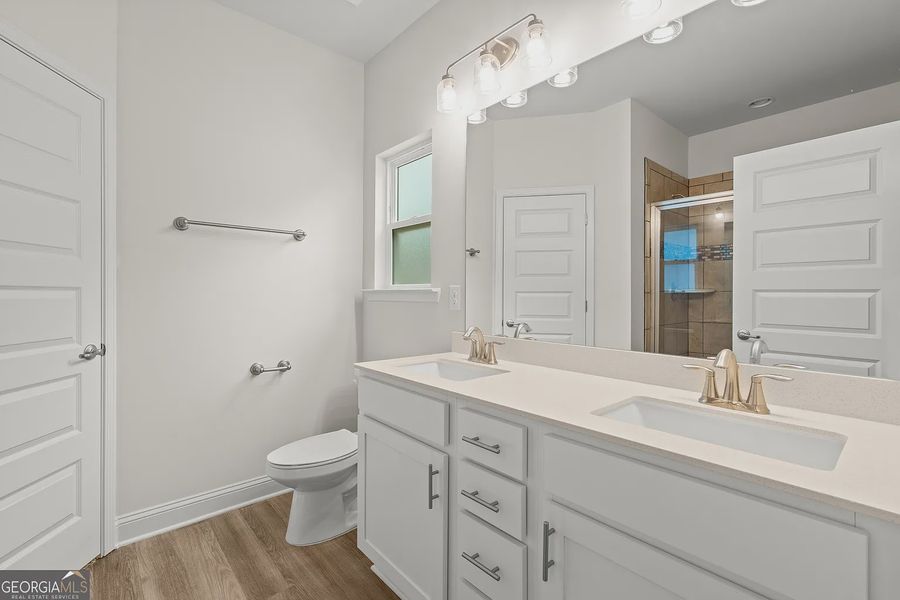 Furnished interior view inside a new home in Canterbury Villas, Carrollton (Image 9).