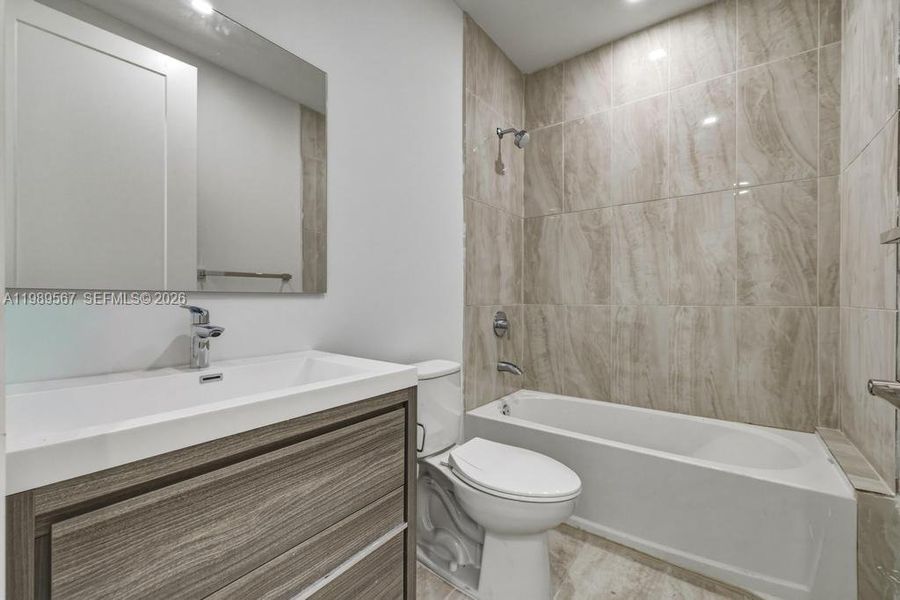 Furnished interior view inside a new home in , Dania Beach (Image 12). Furnished interior view inside a new home in , Dania Beach (Image 12).