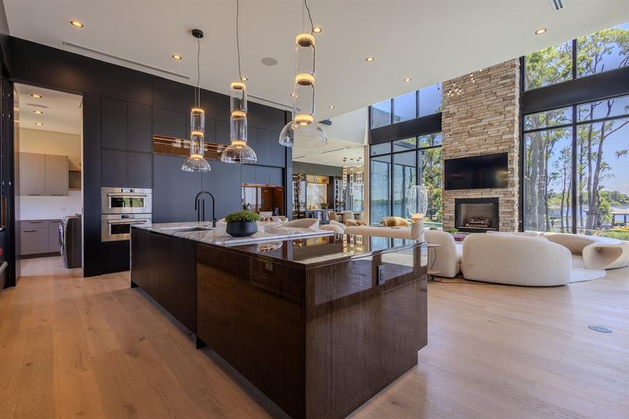 Furnished interior view inside a new home in , Windermere (Image 39).