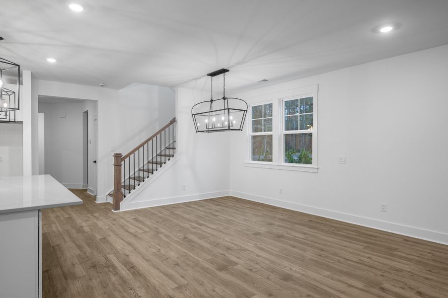 Spacious, unfurnished interior of a new home in Huckleberry Estates, Conway (Image 16). Spacious, unfurnished interior of a new home in Huckleberry Estates, Conway (Image 16).