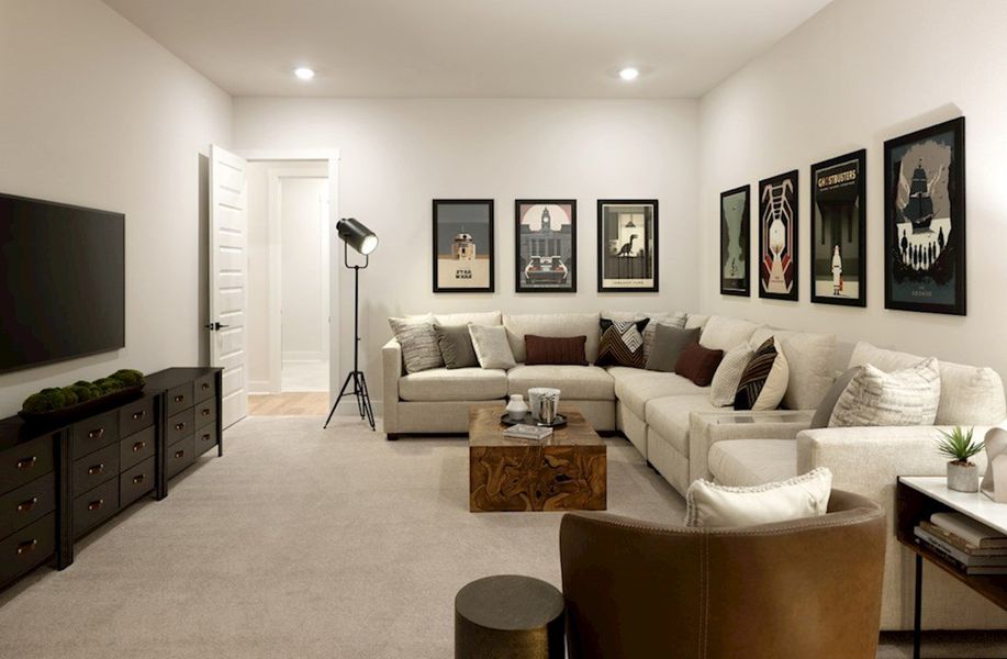 Sisterdale Media Room