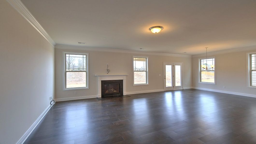 Spacious, unfurnished interior of a new home in Reserve at Tap Root Farms, Fletcher (Image 23).