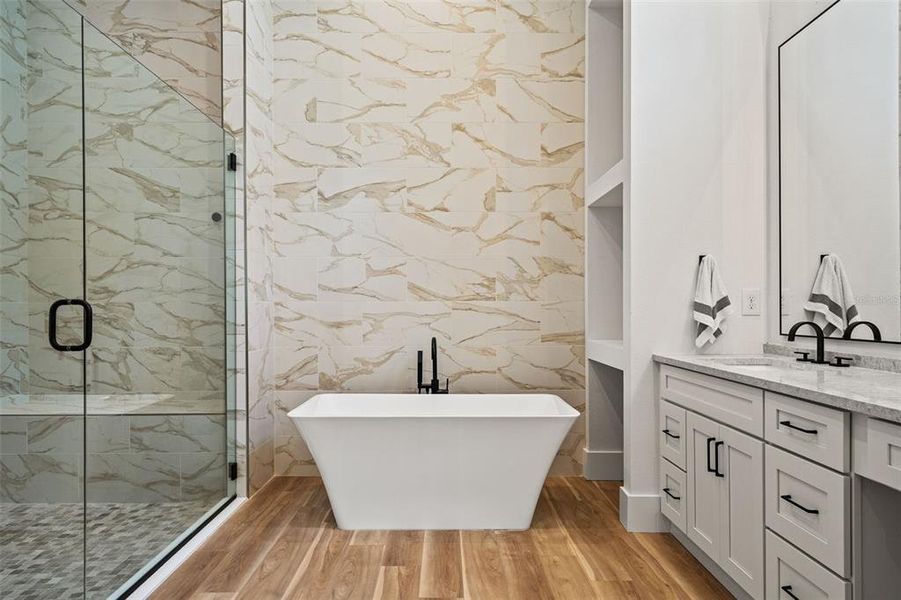 Furnished interior view inside a new home in , Brooksville (Image 9).