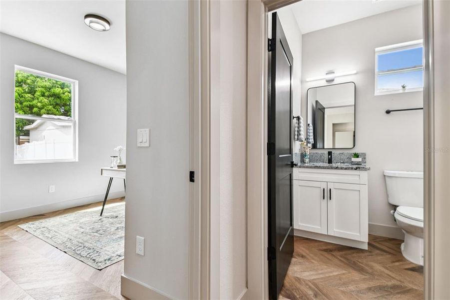 Furnished interior view inside a new home in , Tampa (Image 6).