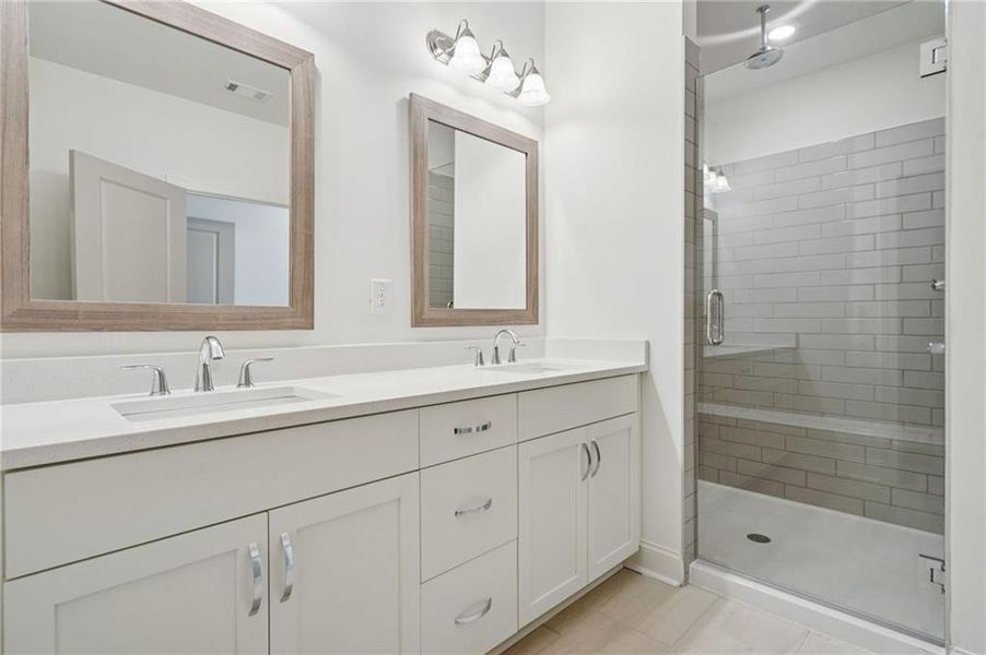 Furnished interior view inside a new home in , Peachtree Corners (Image 6).