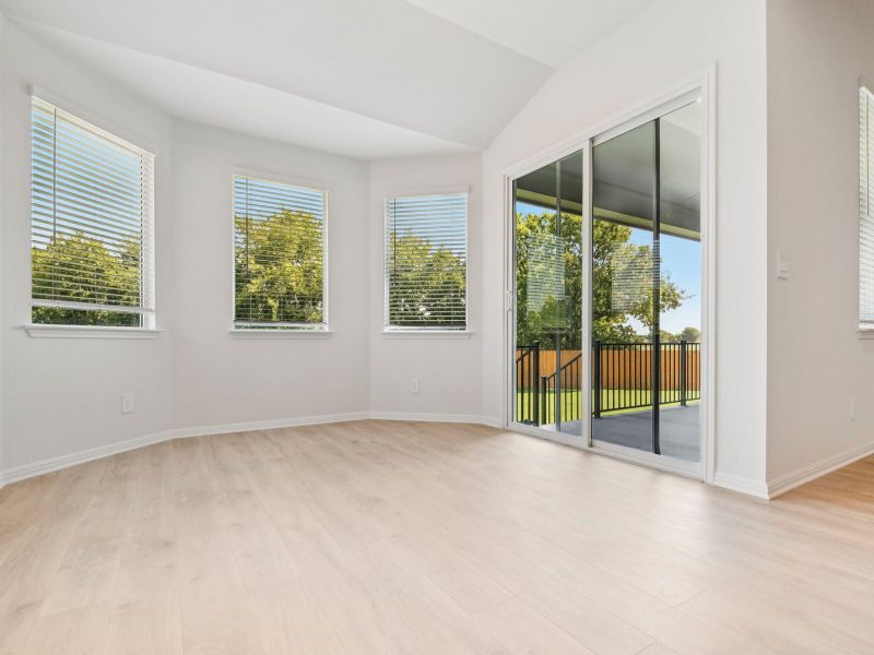 Spacious, unfurnished interior of a new home in Prairie Winds - Executive Collection, Hutto (Image 11).