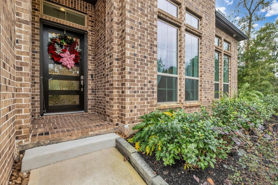 Covered Front entry Covered Front entry