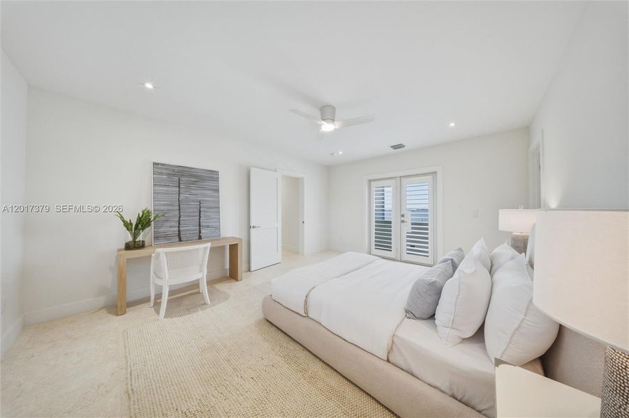 Furnished interior view inside a new home in , Islamorada, Village of Islands (Image 49).