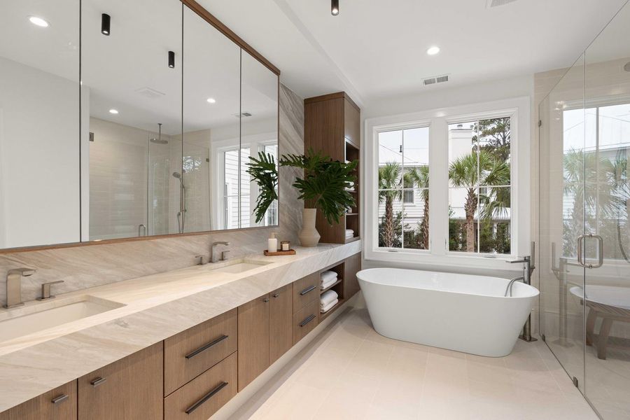 Furnished interior view inside a new home in , Mount Pleasant (Image 15).