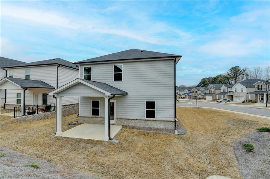 Exterior details and patio area of a home in , Lawrenceville (Image 28).