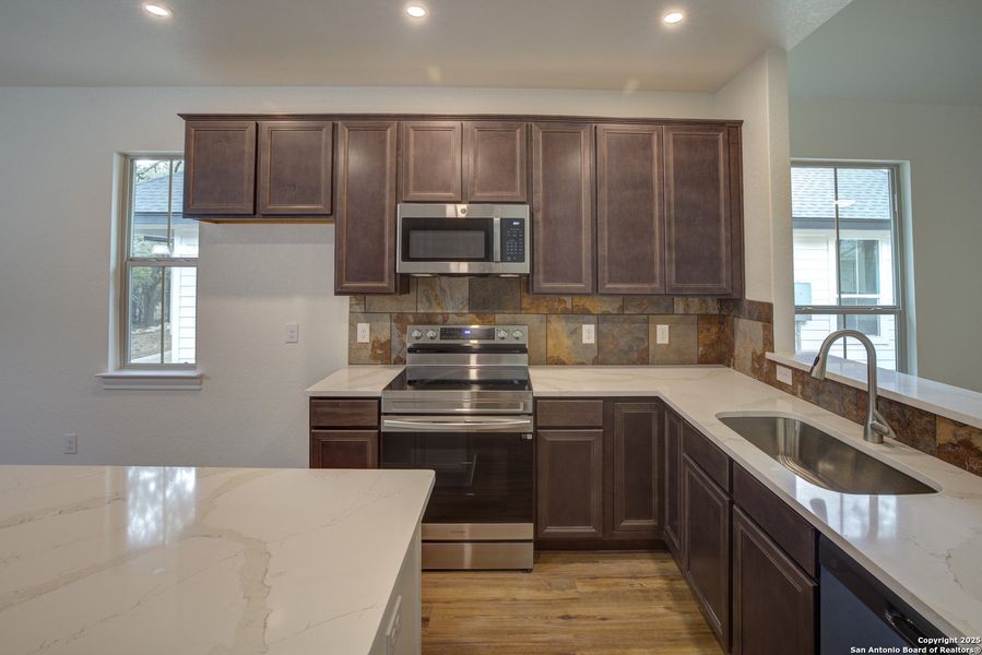 Furnished interior view inside a new home in , Wimberley (Image 10).