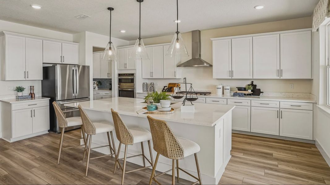 Oleander Floor Plan Kitchen by DRB Homes in Ardisia Park in New Smyrna Beach, FL