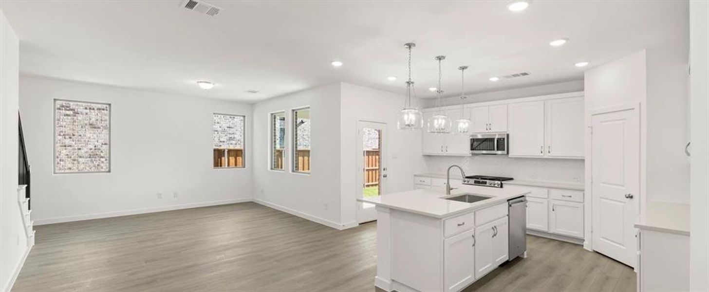 Kitchen featuring the Minimalist Collection Kitchen featuring the Minimalist Collection