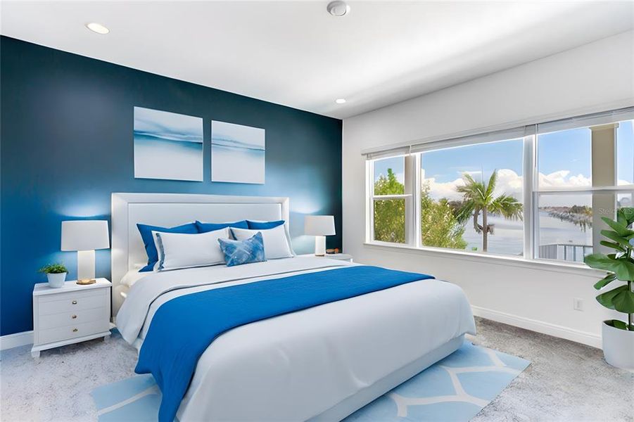 Furnished interior view inside a new home in , Treasure Island (Image 30).