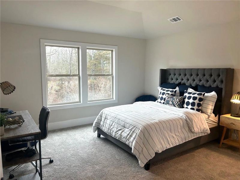Furnished interior view inside a new home in Sierra Lake, Cumming (Image 14).