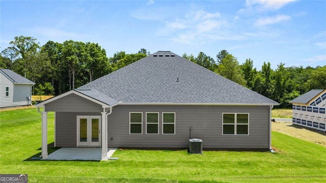 Exterior details and patio area of a home in , Buckhead (Image 3).