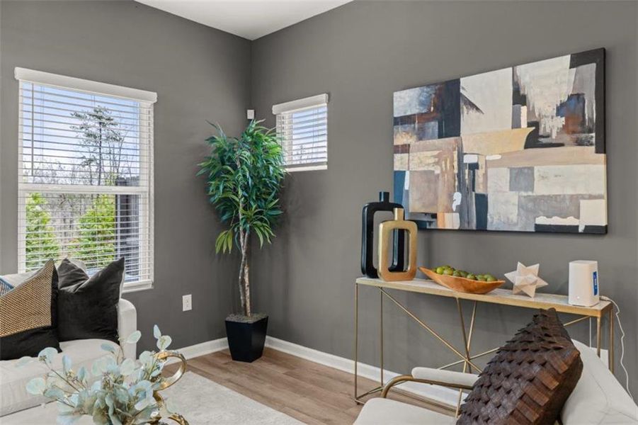 Furnished interior view inside a new home in Reeves Park, Stockbridge (Image 35).