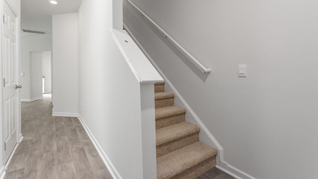 Spacious, unfurnished interior of a new home in Henley Ridge, Graham (Image 9). Spacious, unfurnished interior of a new home in Henley Ridge, Graham (Image 9).
