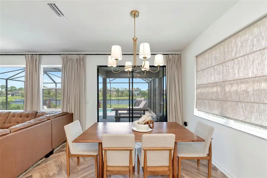 Furnished interior view inside a new home in , Parrish (Image 20).