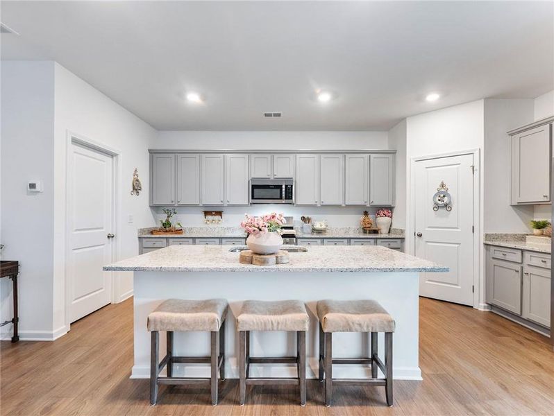 Furnished interior view inside a new home in Creekside at Farmers Crossing, Ball Ground (Image 18). Furnished interior view inside a new home in Creekside at Farmers Crossing, Ball Ground (Image 18).