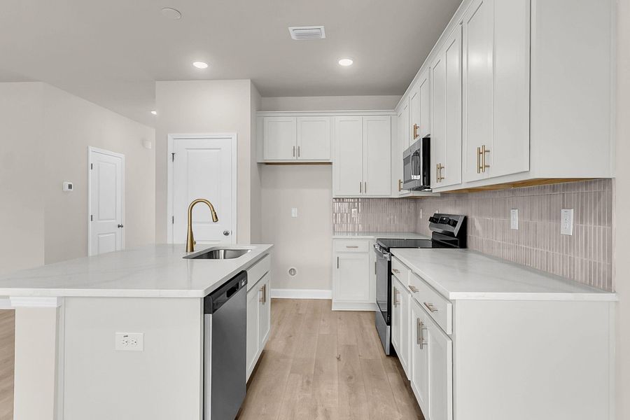 Furnished interior view inside a new home in Windward Village, Summerville (Image 13). Furnished interior view inside a new home in Windward Village, Summerville (Image 13).