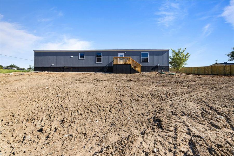 View of manufactured / mobile home