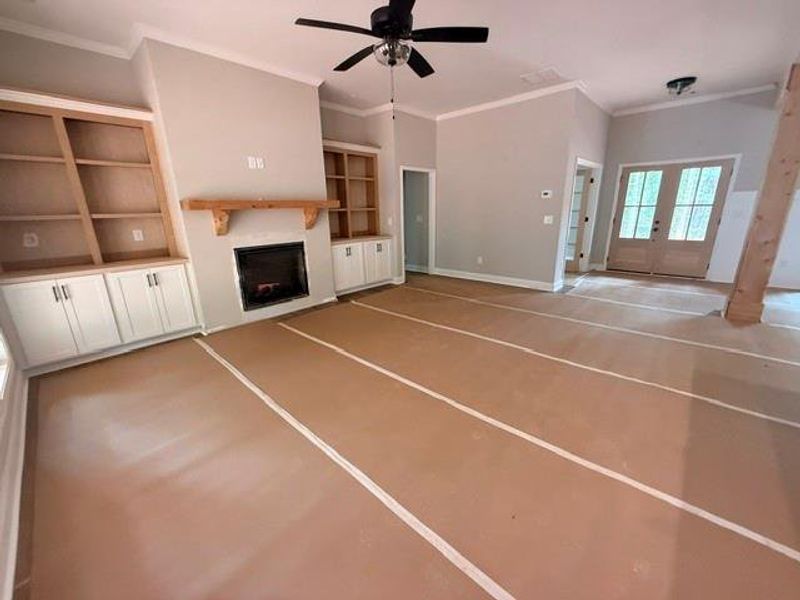 In-progress construction of a new home in , Temple, GA (Image 12).