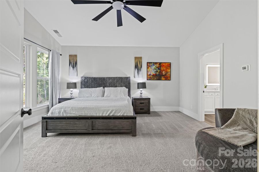 Furnished interior view inside a new home in , Clover (Image 15).