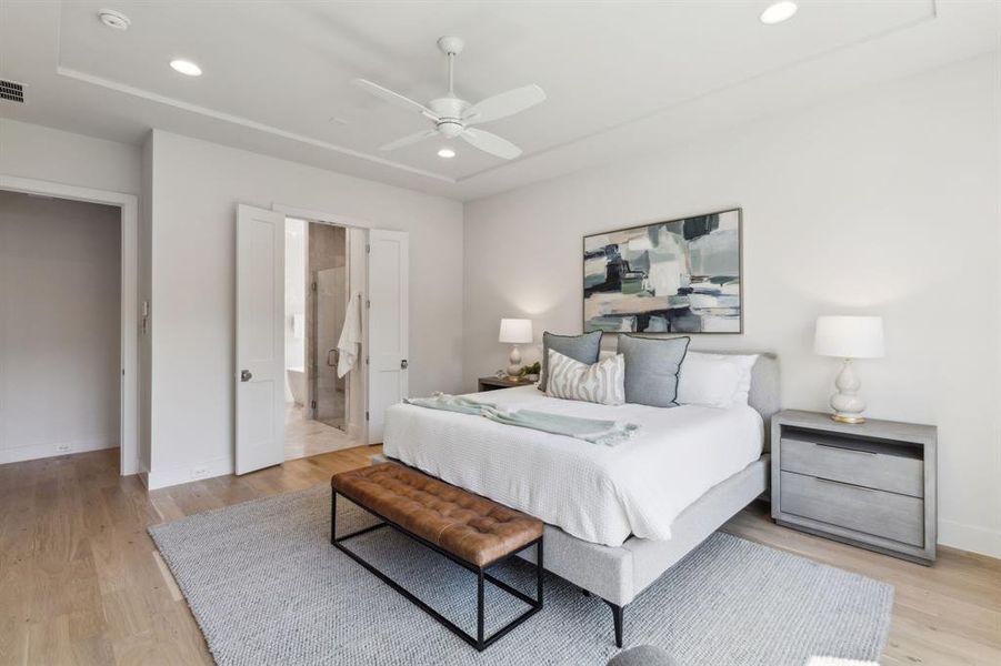 Furnished interior view inside a new home in , Dallas (Image 26). Furnished interior view inside a new home in , Dallas (Image 26).