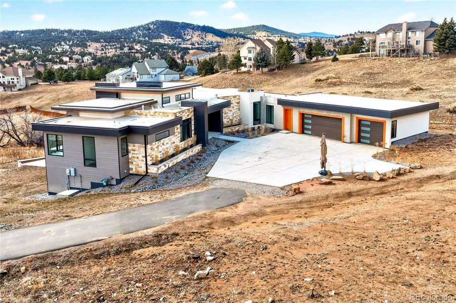 In-progress construction of a new home in , Golden, CO (Image 42).