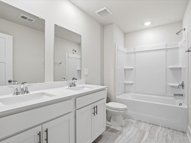 Furnished interior view inside a new home in Ashby Woods, Boiling Springs (Image 7).