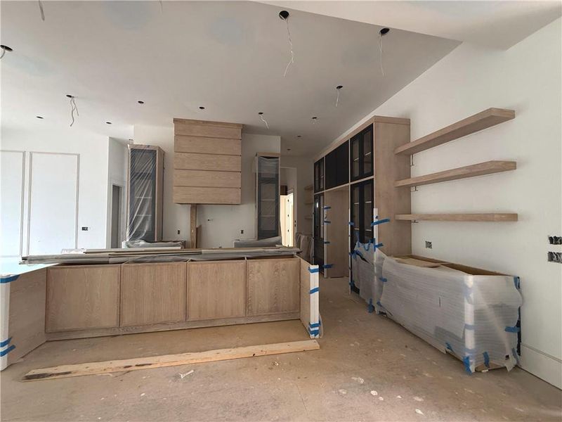 In-progress construction of a new home in , Flowery Branch, GA (Image 23).