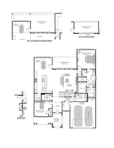 Floor 1 - Denali Floorplan