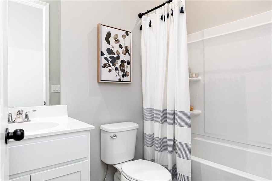 Furnished interior view inside a new home in Madison at Buice Lake, Acworth (Image 5).