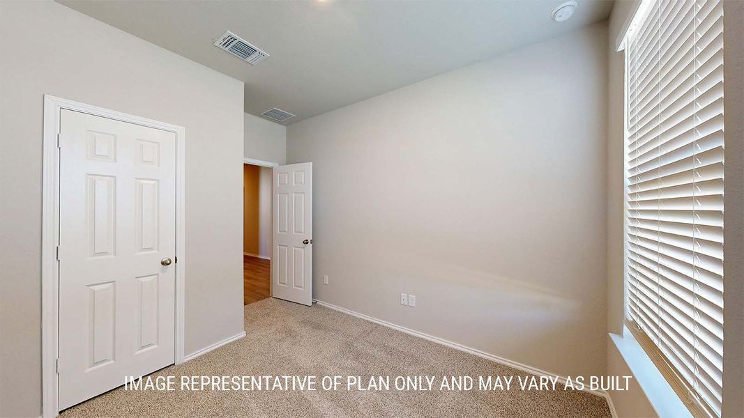 Representative unfurnished interior of a home built from the 1530 by D.R. Horton in The Terrace Duplexes, Temple (Image 17). Representative unfurnished interior of a home built from the 1530 by D.R. Horton in The Terrace Duplexes, Temple (Image 17).