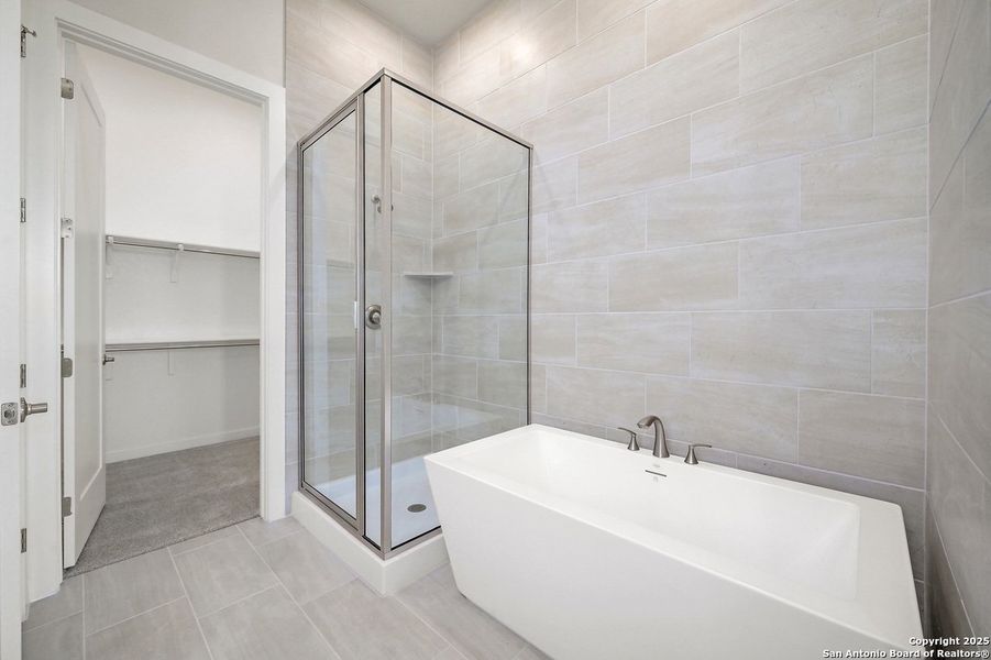 Furnished interior view inside a new home in VIDA, San Antonio (Image 13).