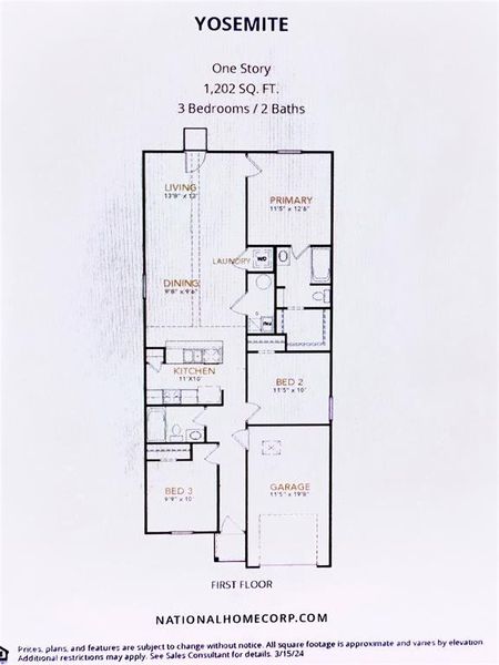 2D floor plan layout of this home in Park Central, Mineola, TX (Image 2). 2D floor plan layout of this home in Park Central, Mineola, TX (Image 2).