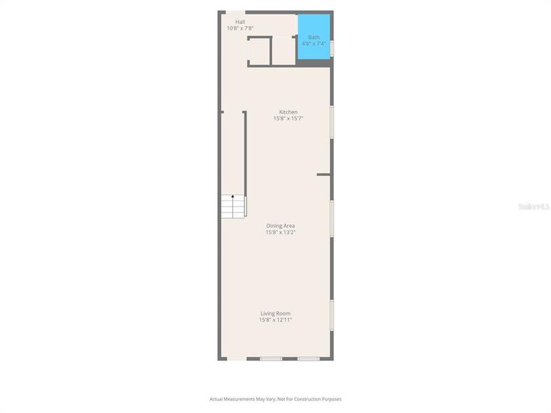 2D floor plan layout of this home in , Pinellas Park, FL (Image 7).