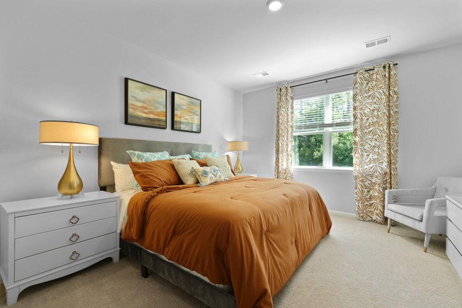 Furnished interior view inside a new home in , Summerville (Image 6). Furnished interior view inside a new home in , Summerville (Image 6).