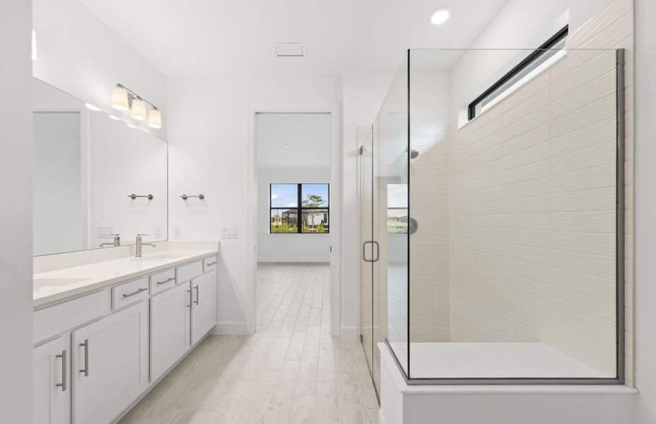 Furnished interior view inside a new home in Terreno, Naples (Image 12).