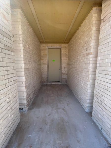 Covered patio with tons of space to decorate for the upcoming holidays! Covered patio with tons of space to decorate for the upcoming holidays!