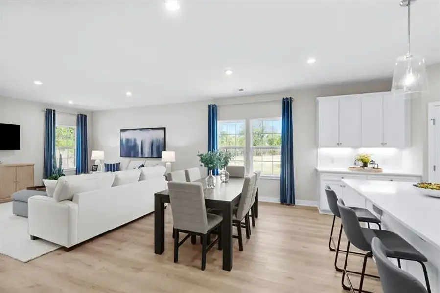 Representative furnished interior of a home built from the Palladio by Ryan Homes in Carolina Crofts, Greenville (Image 11).