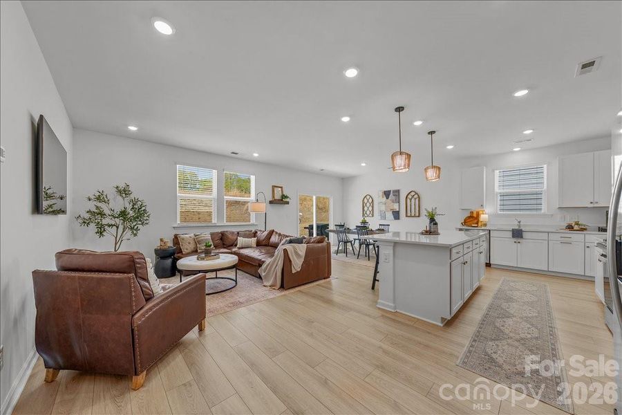 Furnished interior view inside a new home in Sheffield, Indian Trail (Image 5).